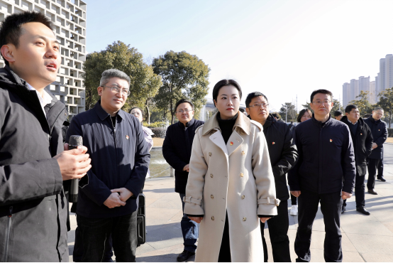 坚持党建引领 奋力争先创优丨市领导调研交通产业k8凯发党建、人才工作